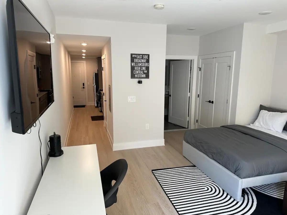 Luxury Stay For Nyc Visit Jersey City 7 Min Walk Nyc Train Station Exterior foto